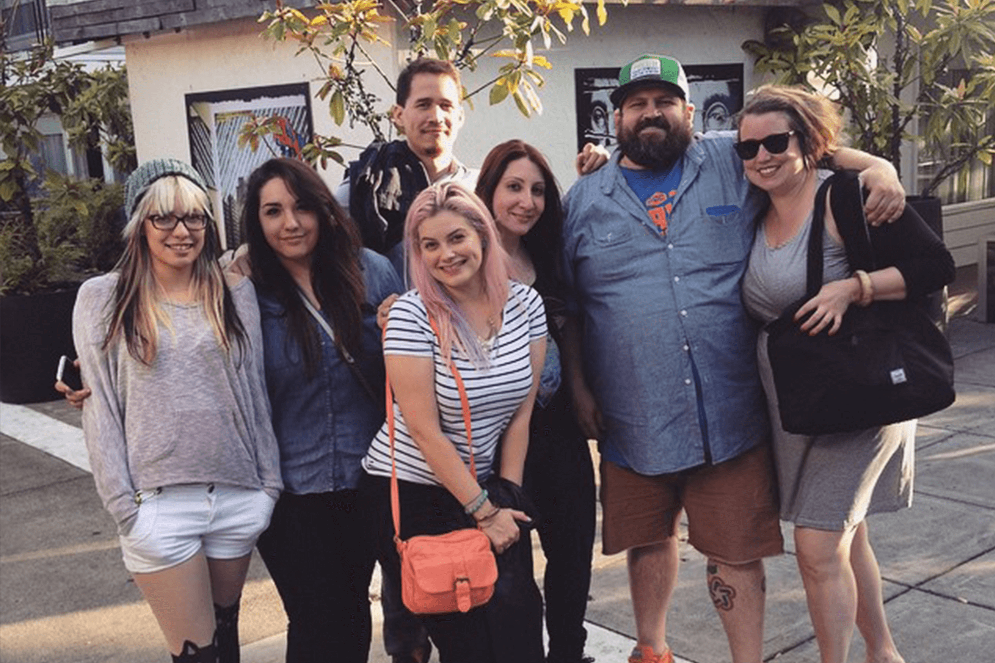 Dark Matter Collective visiting Aaron Draplin's Portland studio (photo 1)